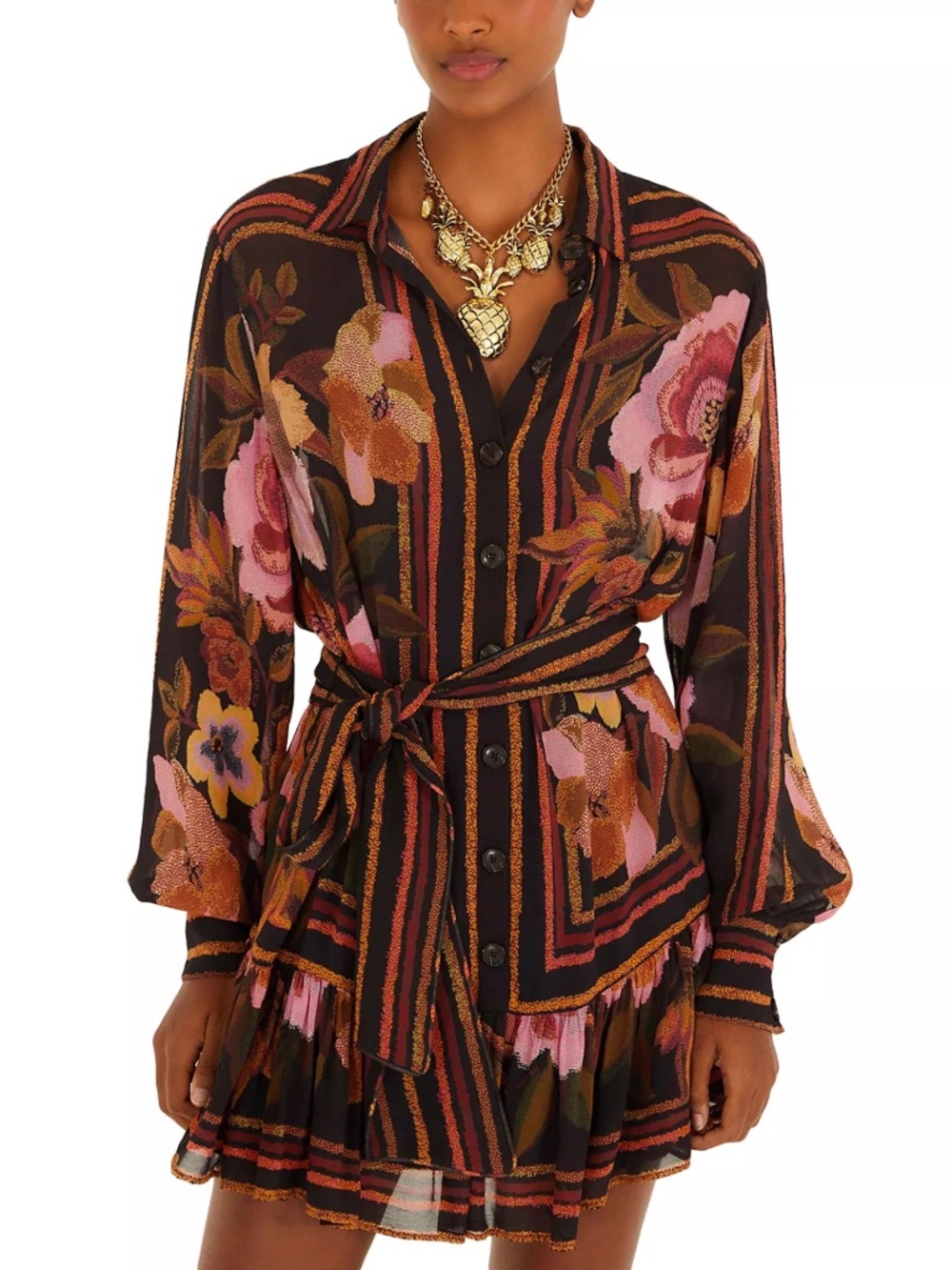 FARM Rio Mini Shirt Dress